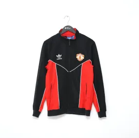 1988/90 MANCHESTER UNITED Vintage Retro adidas Originals Track Top (M)