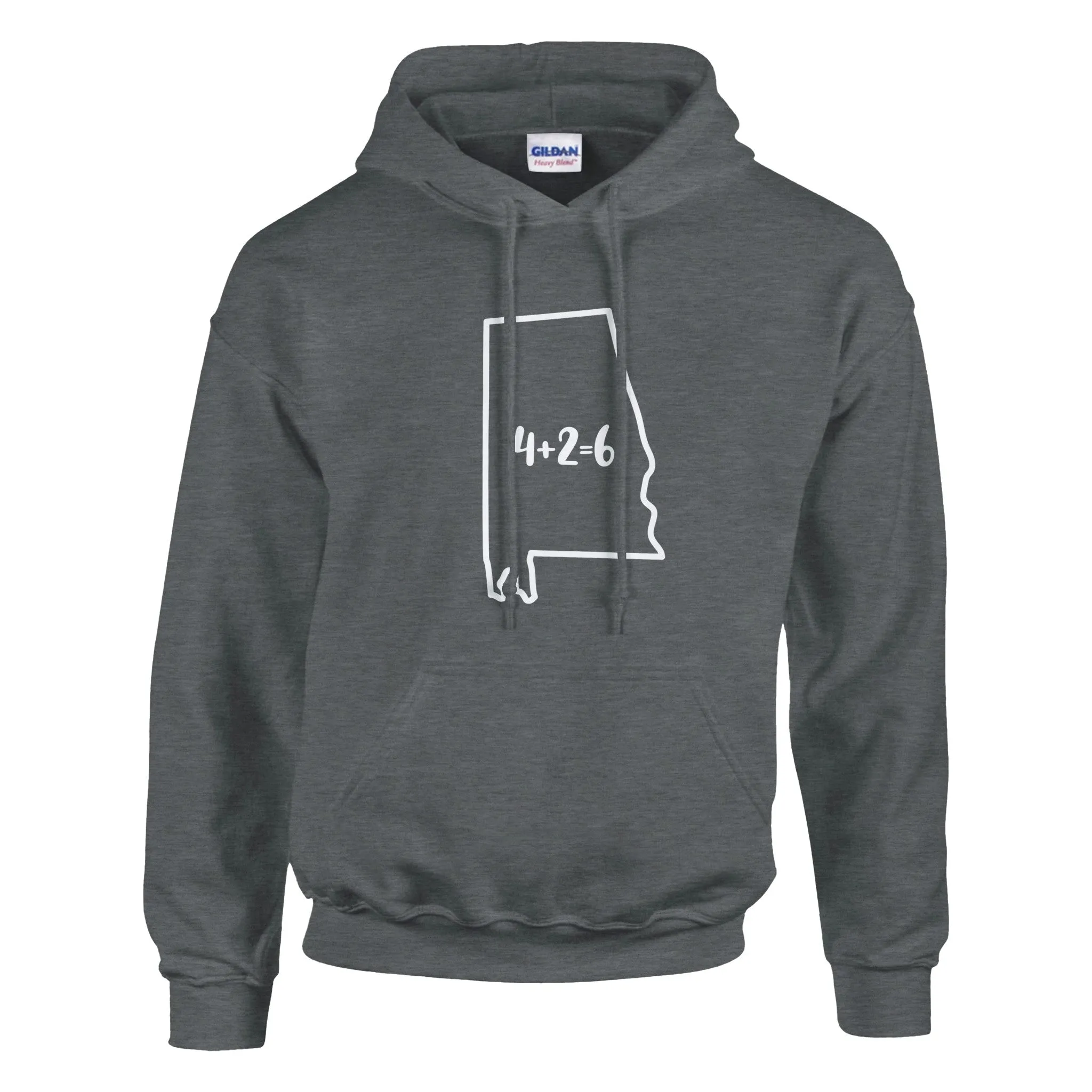 4 2=6 Alabama Unisex Pullover Hoodie