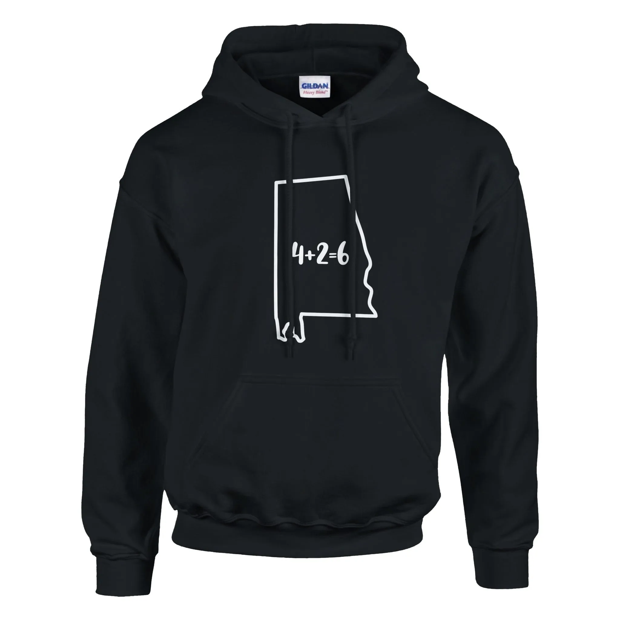 4 2=6 Alabama Unisex Pullover Hoodie