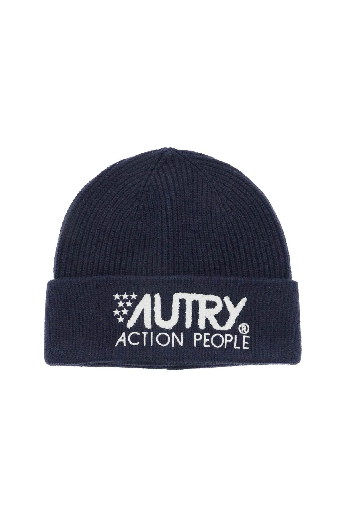 Autry beanie hat with embroidered logo