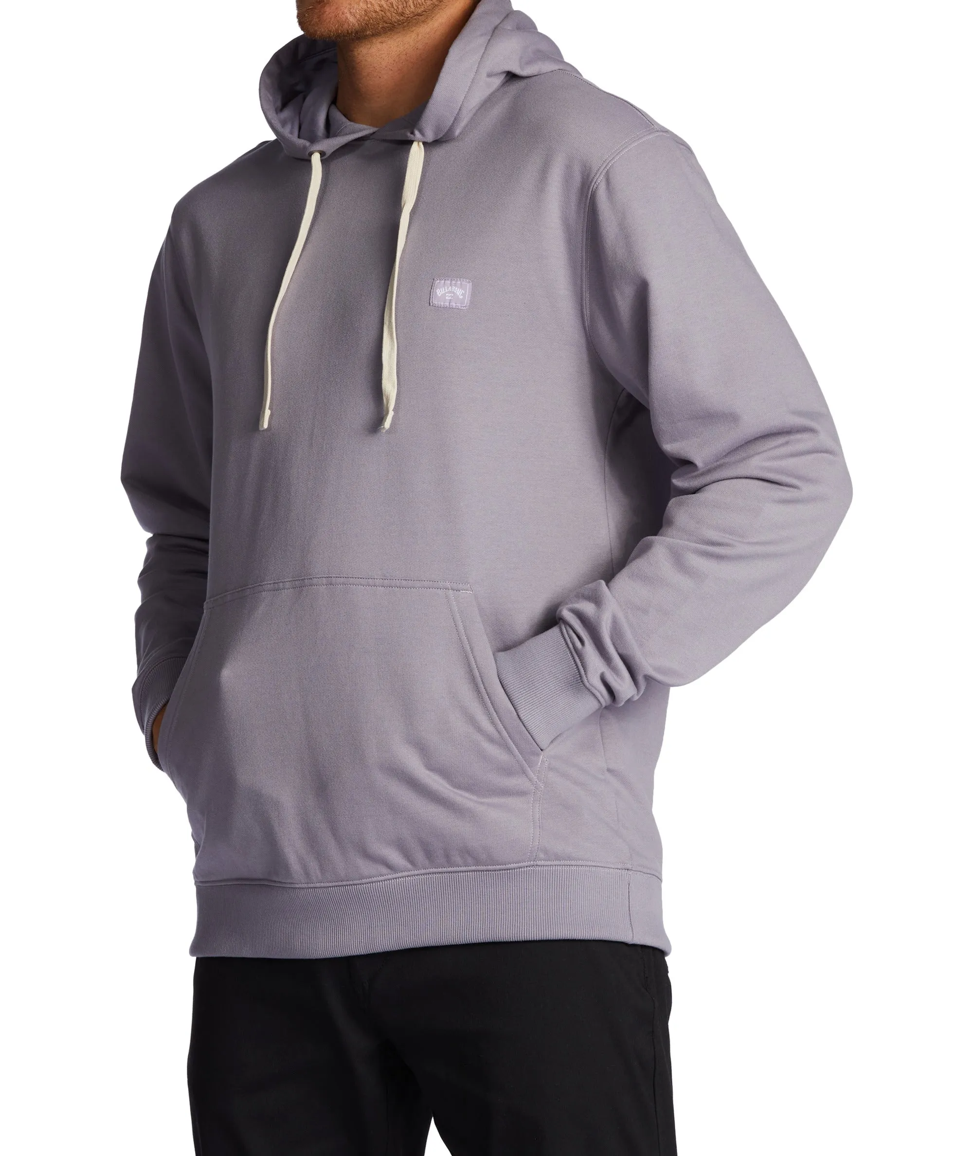 Billabong All Day PO Hooded Sweatshirt-Grey Violet