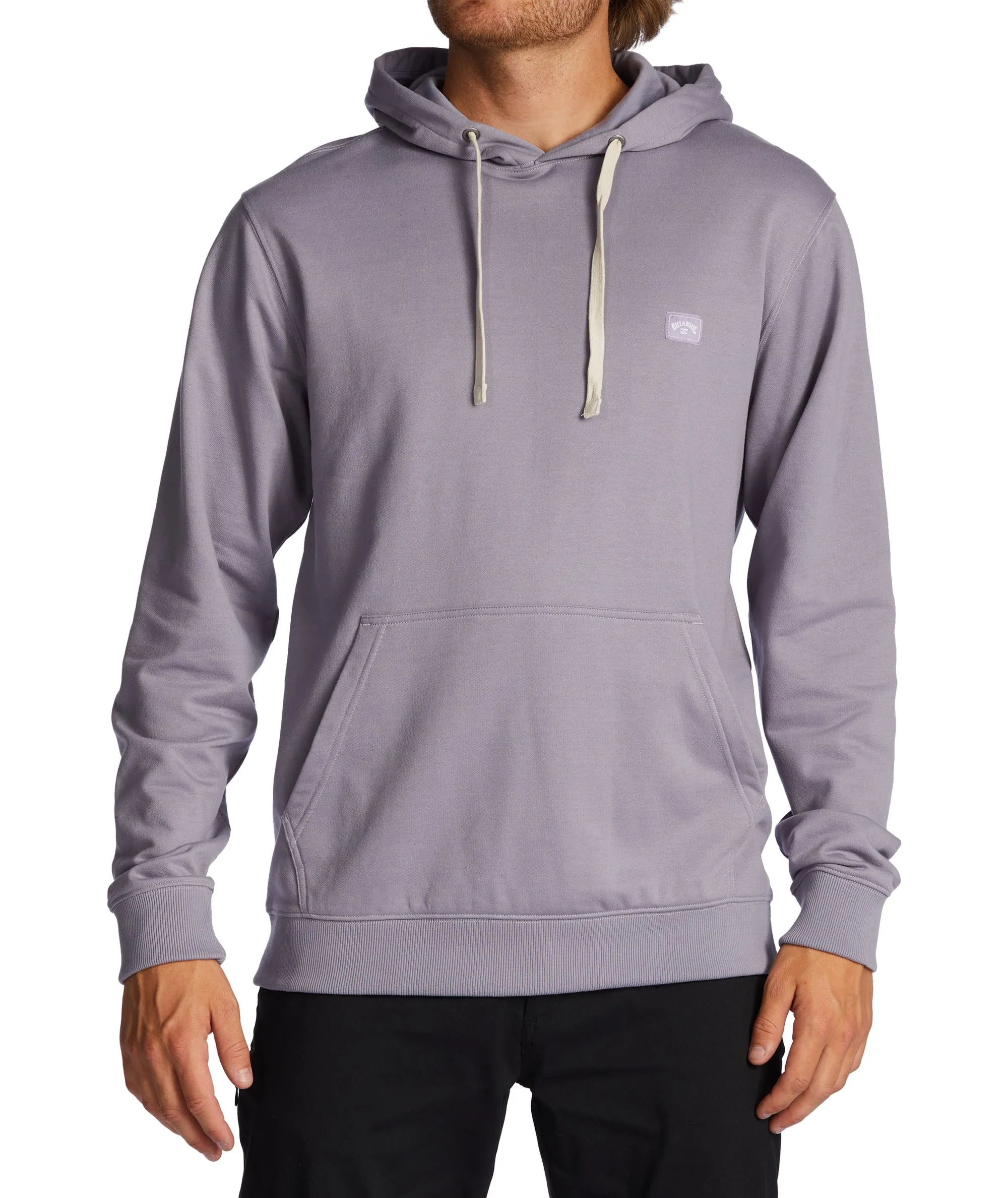 Billabong All Day PO Hooded Sweatshirt-Grey Violet