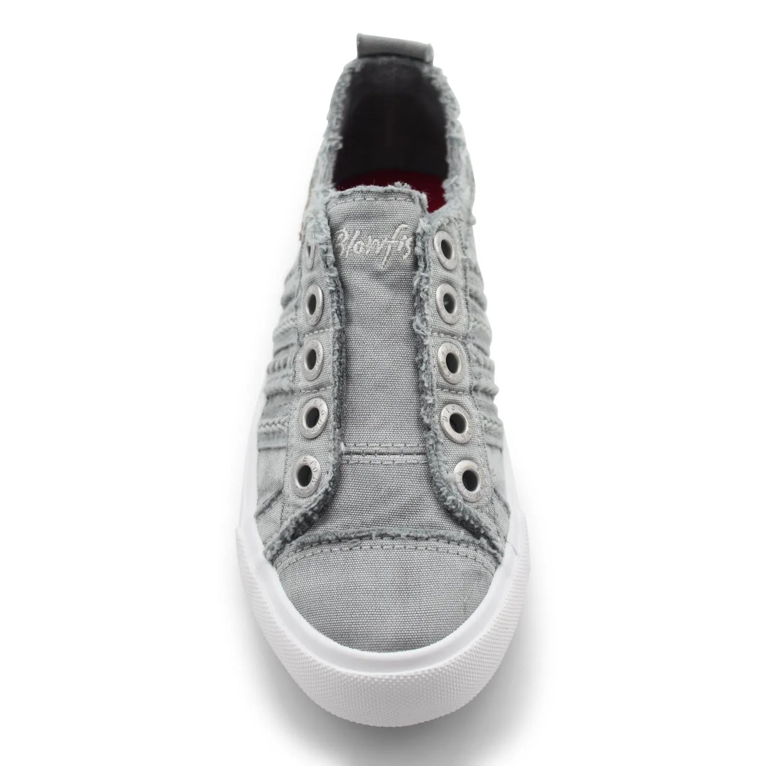 Blowfish Kid's Marlane-K Slip On Sneakers - Sweet Gray Washed Canvas