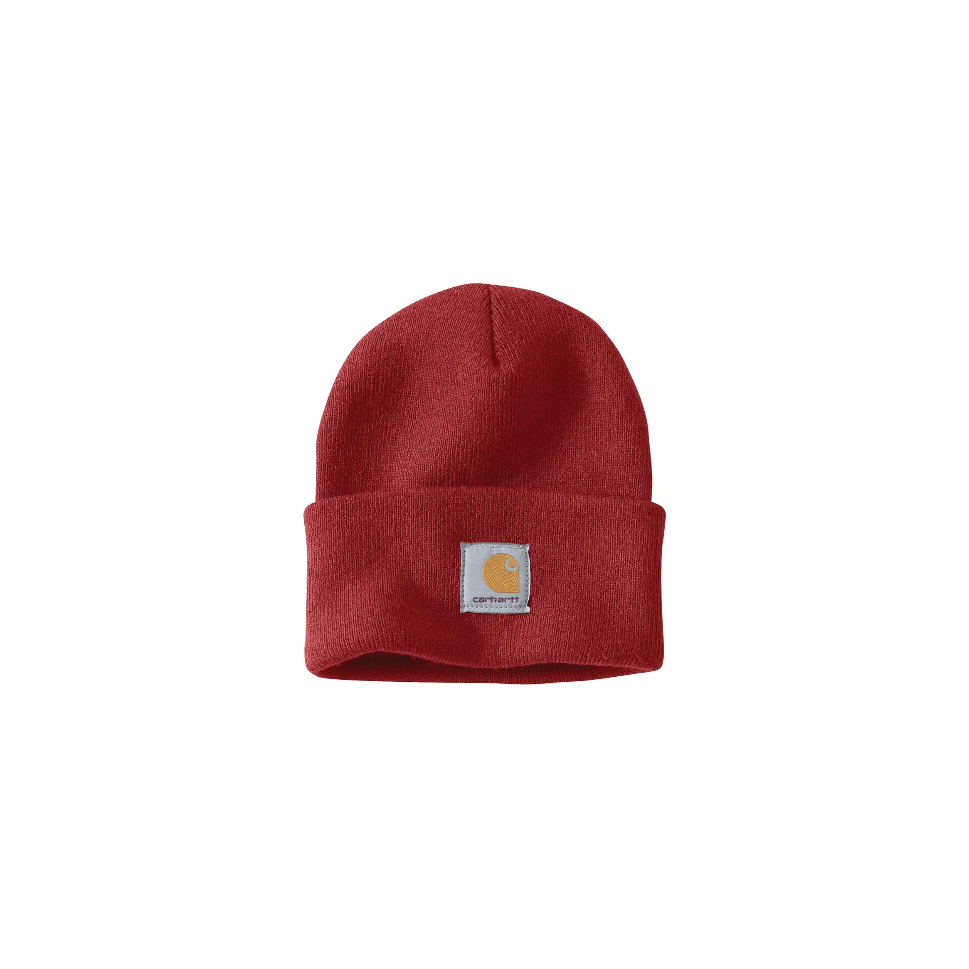 Carhartt Knit Cuffed Beanie Watch Hat - Crabapple