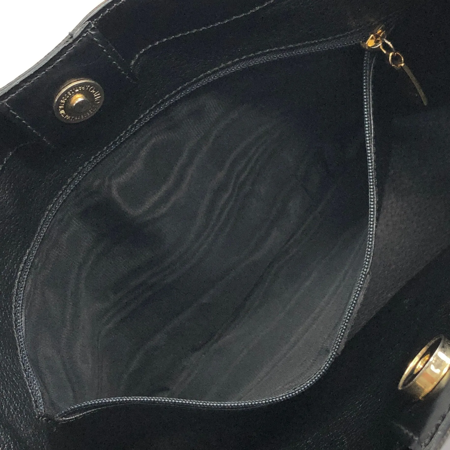 CELINE Macadam Shoulder bag Black Vintage ggpijn