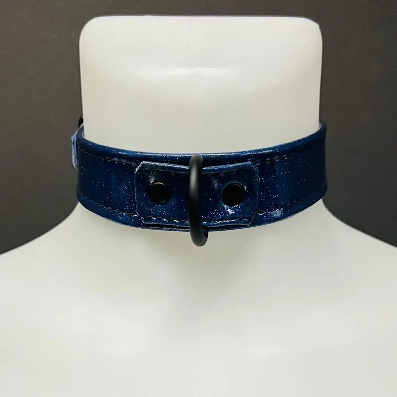 Collar Vinyl - Medium/Large (Blue)