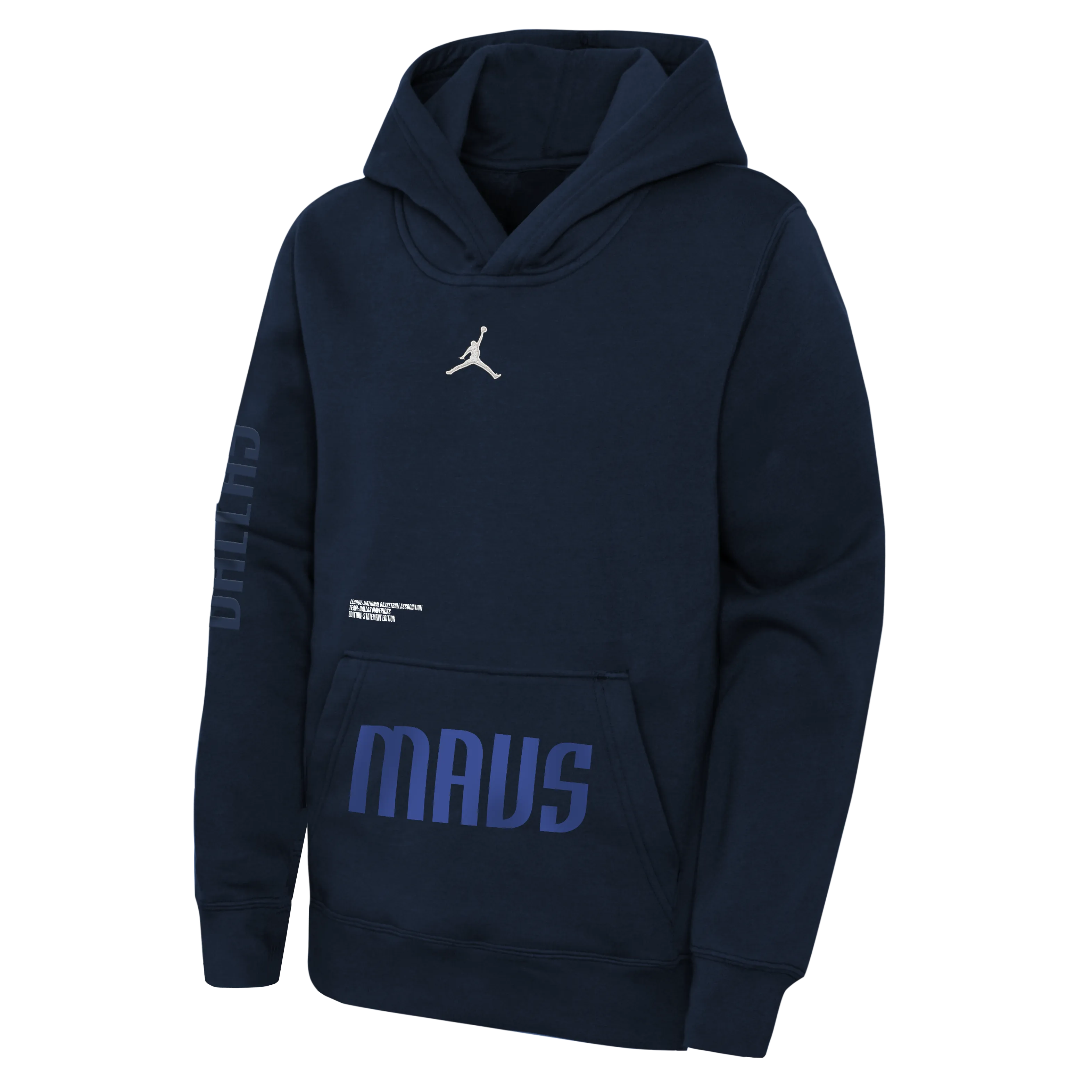 DALLAS MAVERICKS NIKE OUTERSTUFF YOUTH STATEMENT PULLOVER HOODIE