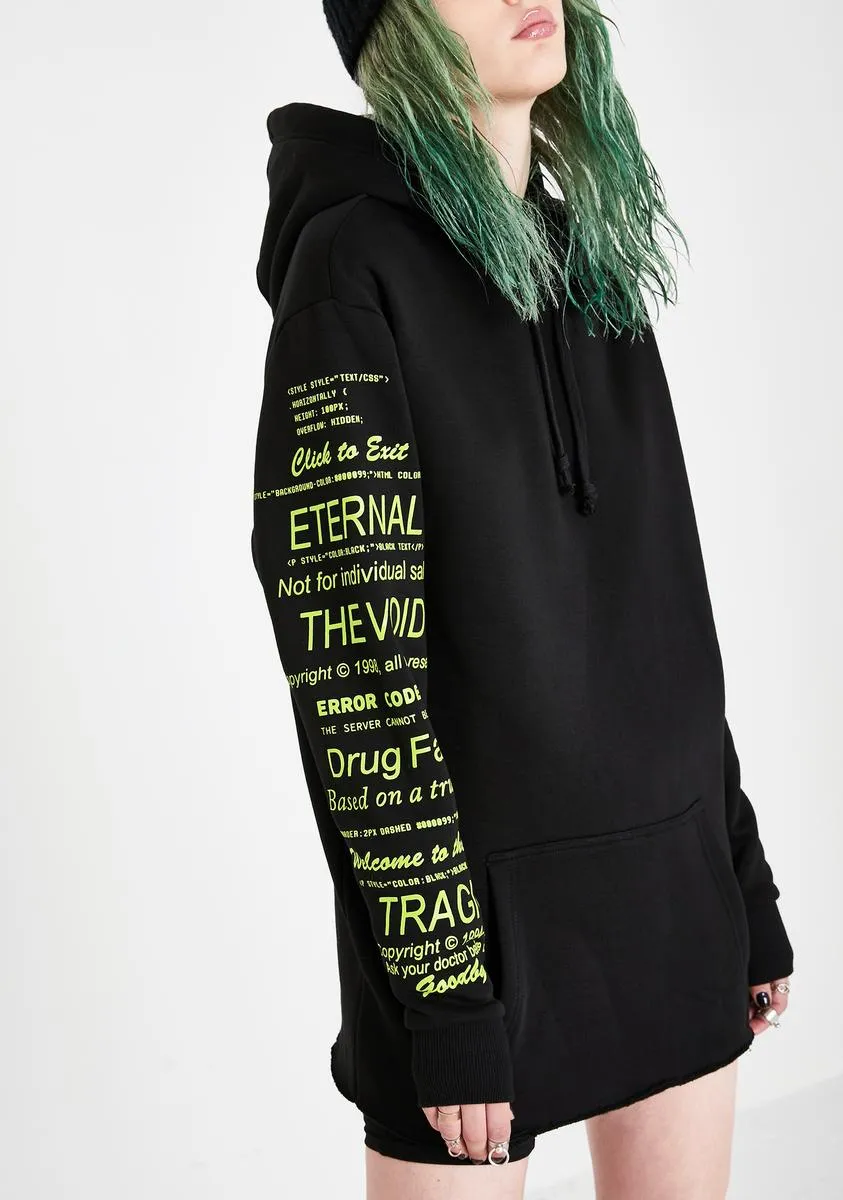 Deep Web Pullover Hoodie