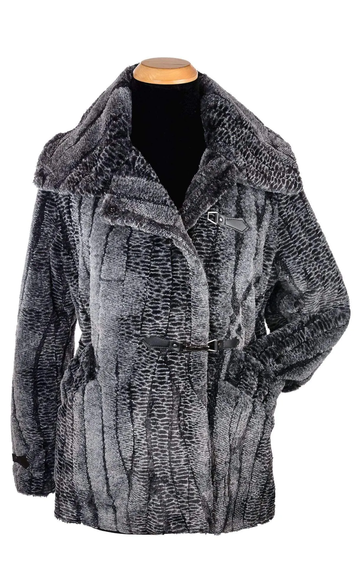 Dietrich Coat - Luxury Faux Fur in Rattlesnake Ridge (Only One Medium Left!)