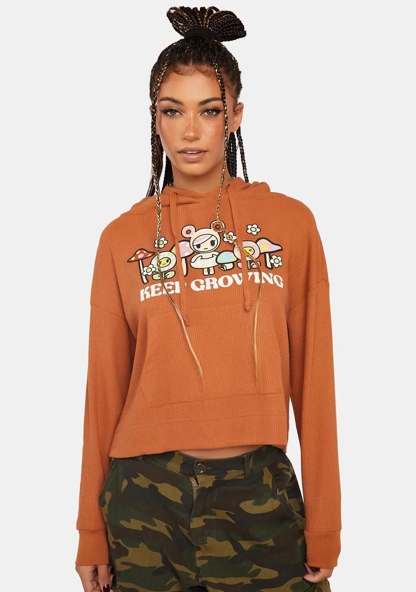 Grow On Waffle Knit Hoodie