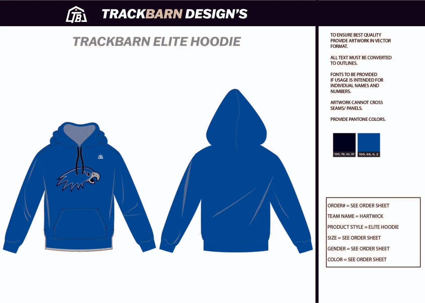 Hartwick-- Youth Pullover Hoodie