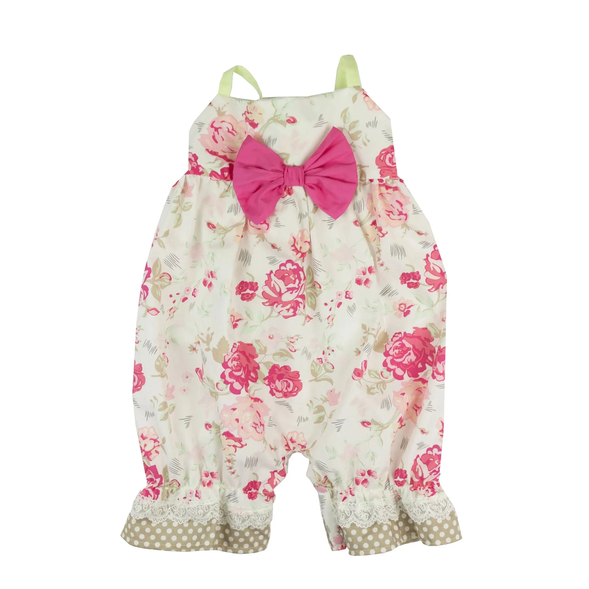 Haute Baby English Rose Romper