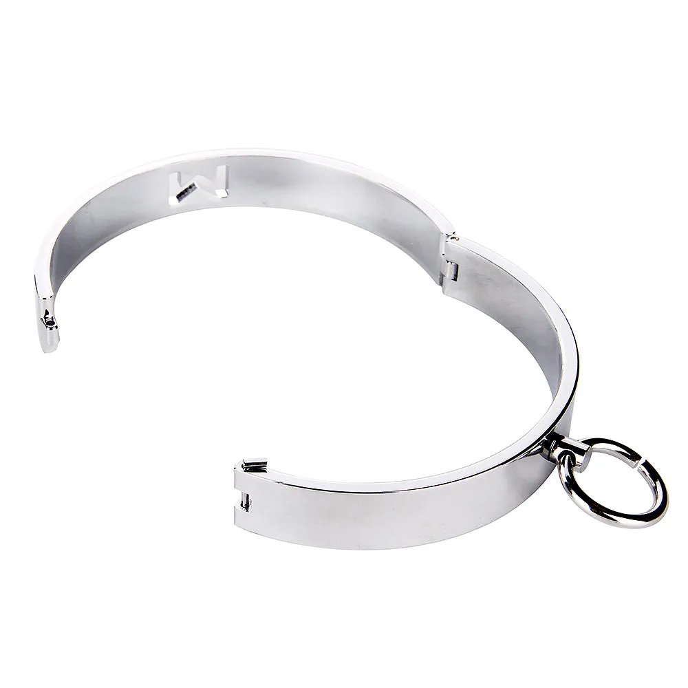 Heavy Duty Stainless Steel Bondage Collar