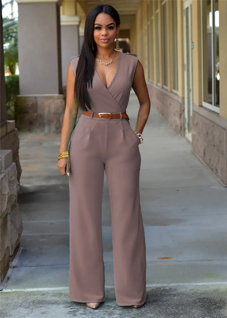 High Waist Jumpsuit