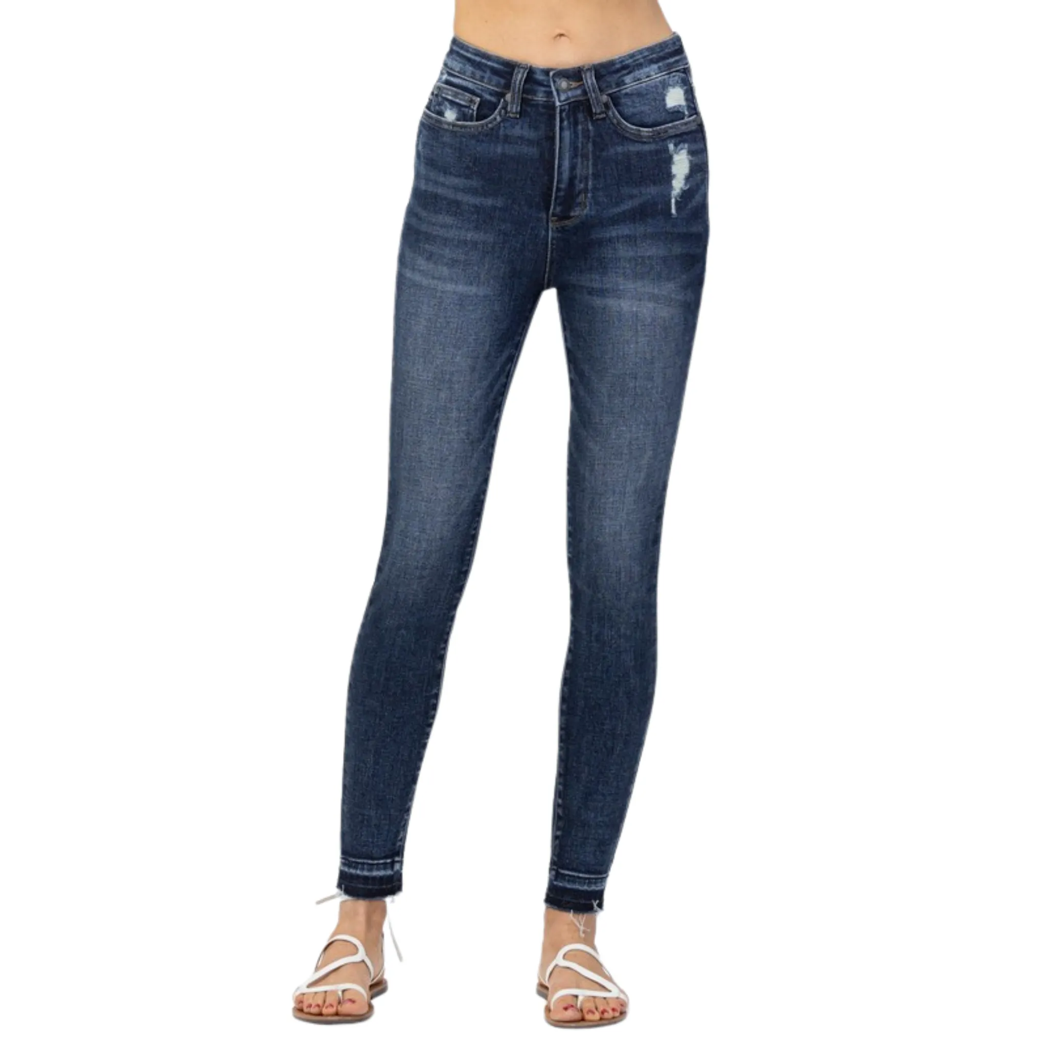 High Waist Tummy Control Skinny Jeans