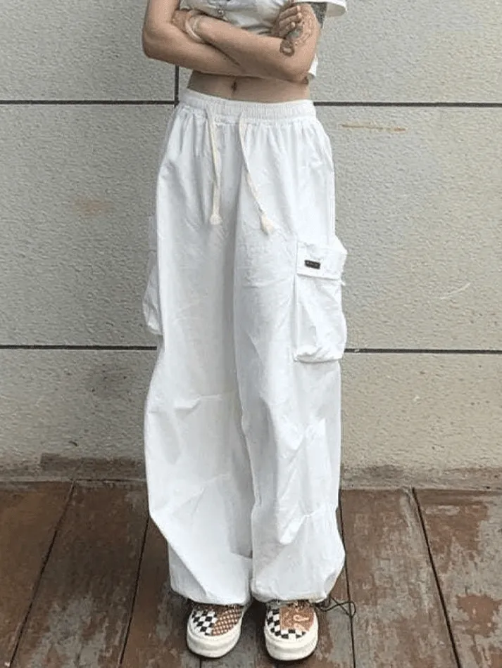 Joskaa High Waist Pocket Cargo Pants