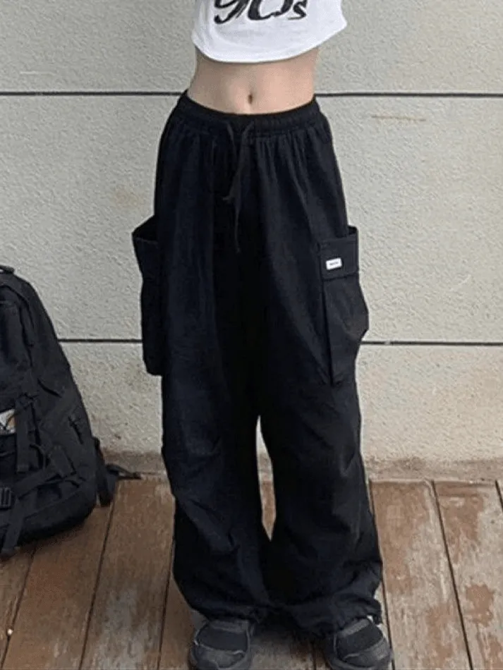 Joskaa High Waist Pocket Cargo Pants