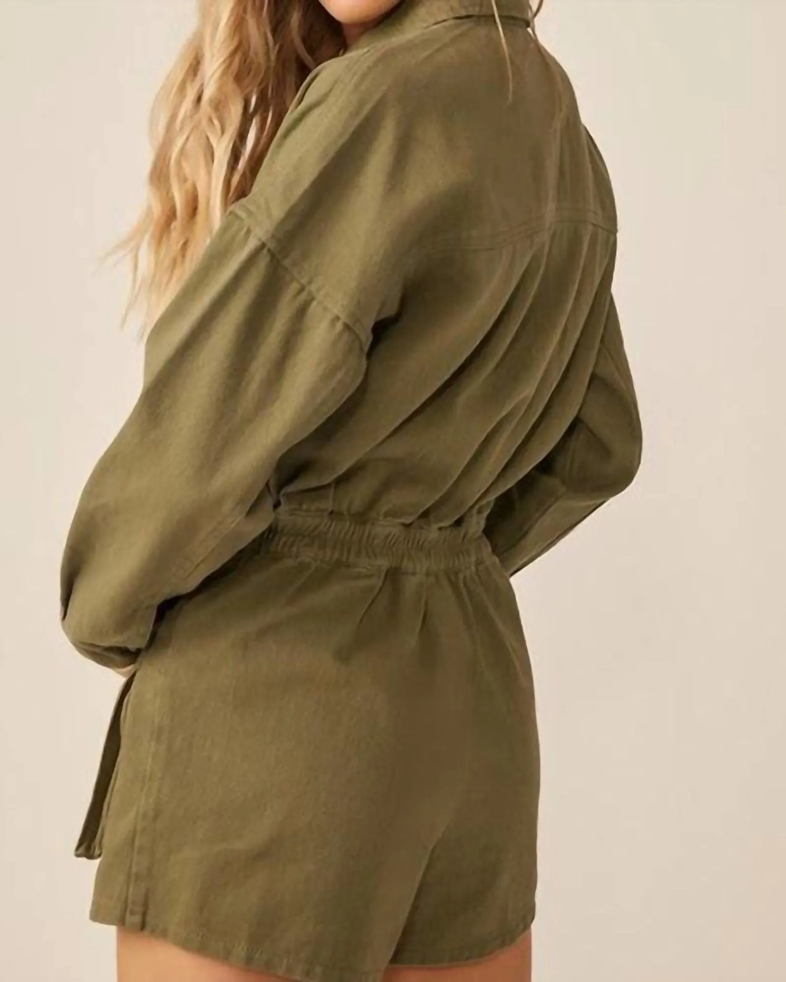 Keep It Cute Romper In Olive | Olive