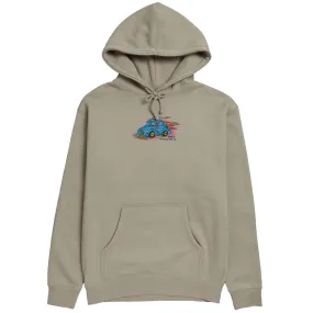 Krooked Attitude Hoodie - Cement