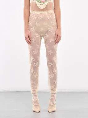 Lace Leggings (00TR08-IVORY)