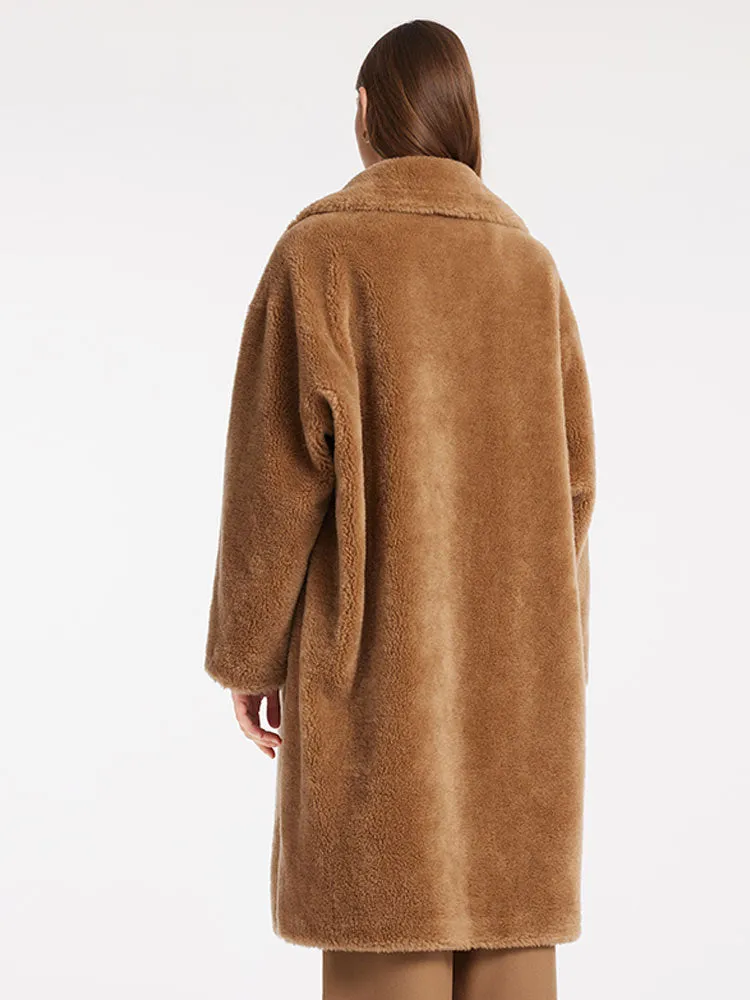 Lamb Wool Oversized Teddy Coat