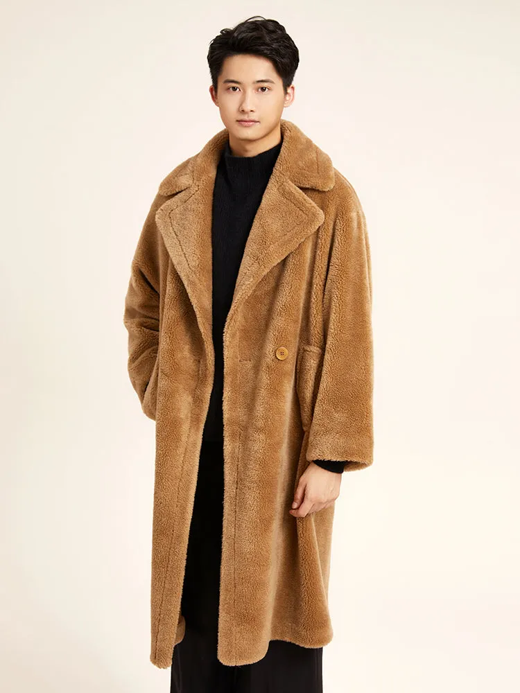 Lamb Wool Oversized Teddy Coat