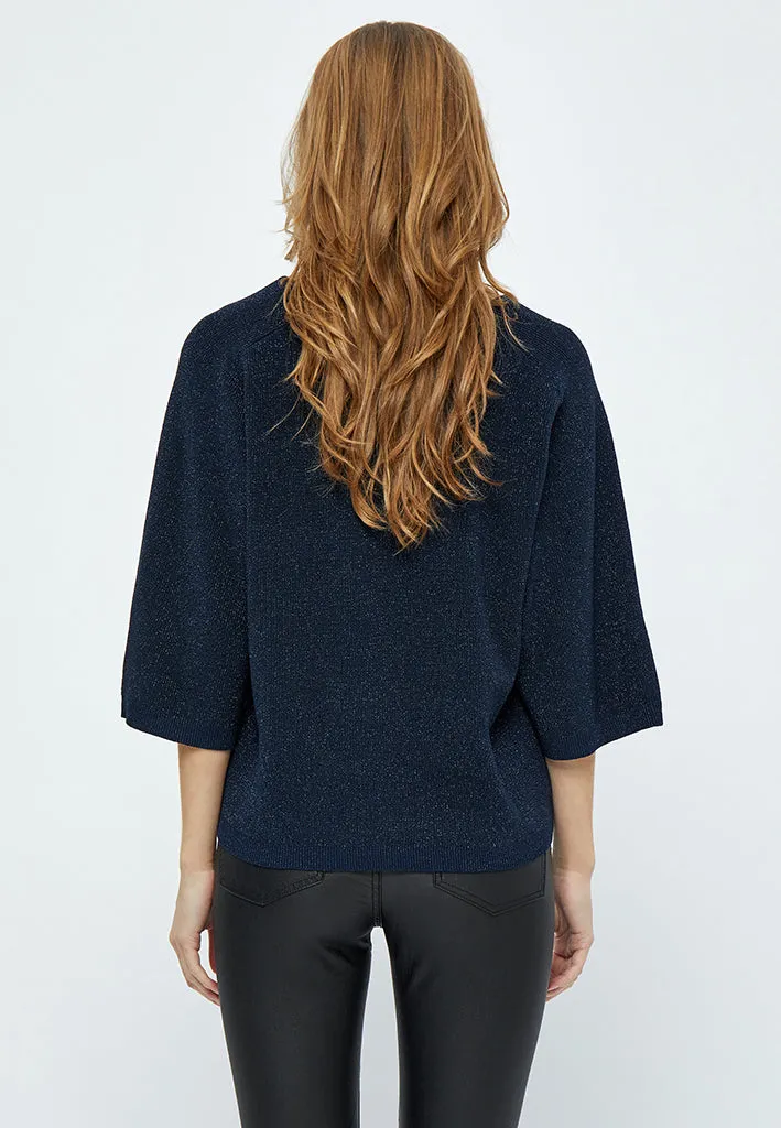 Leila 3/4 Pullover - MIDNIGHT NAVY