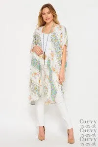 Lightweight Floral Cardigan