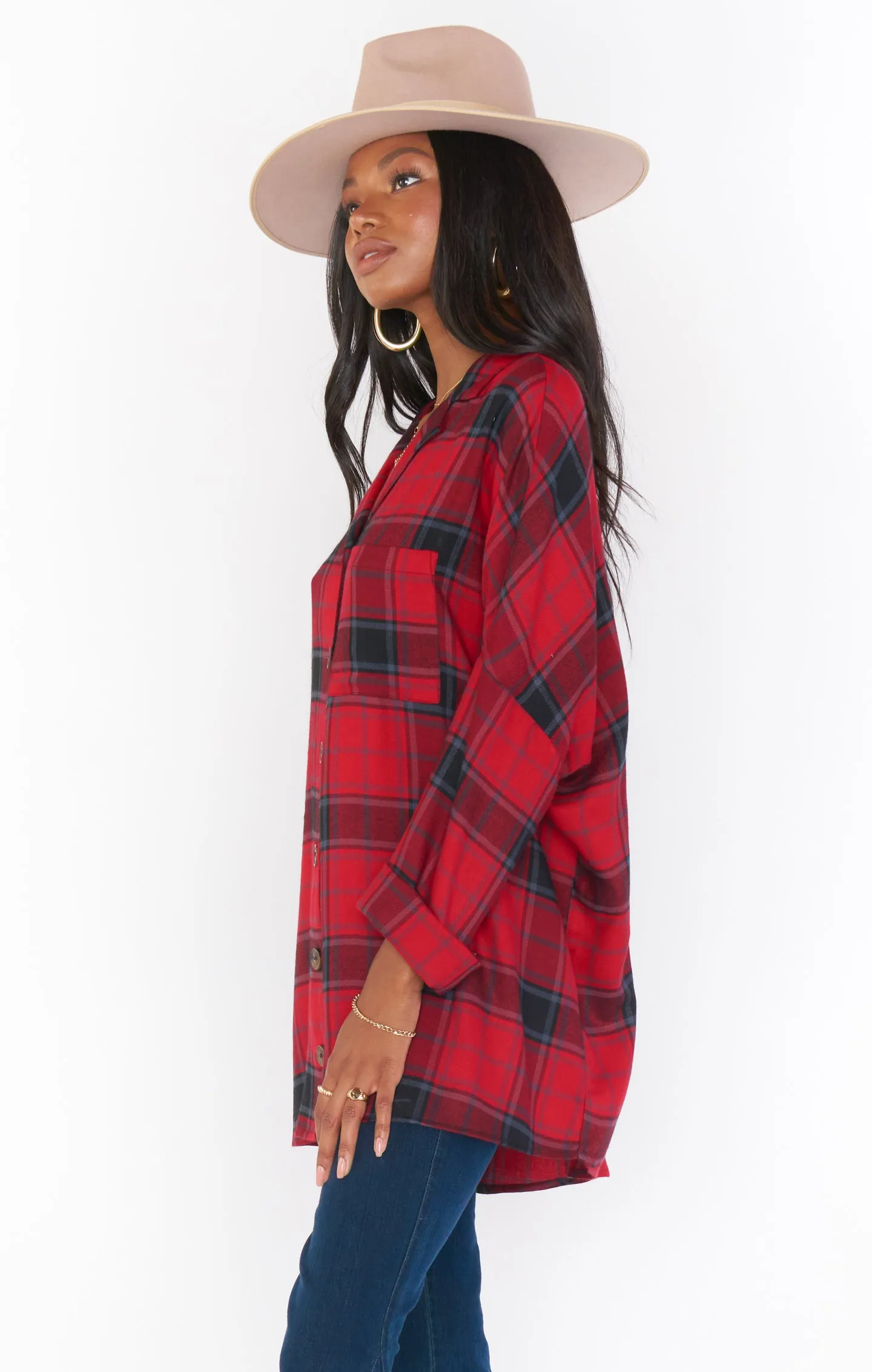 Lorolie Tunic ~ Dundee Plaid