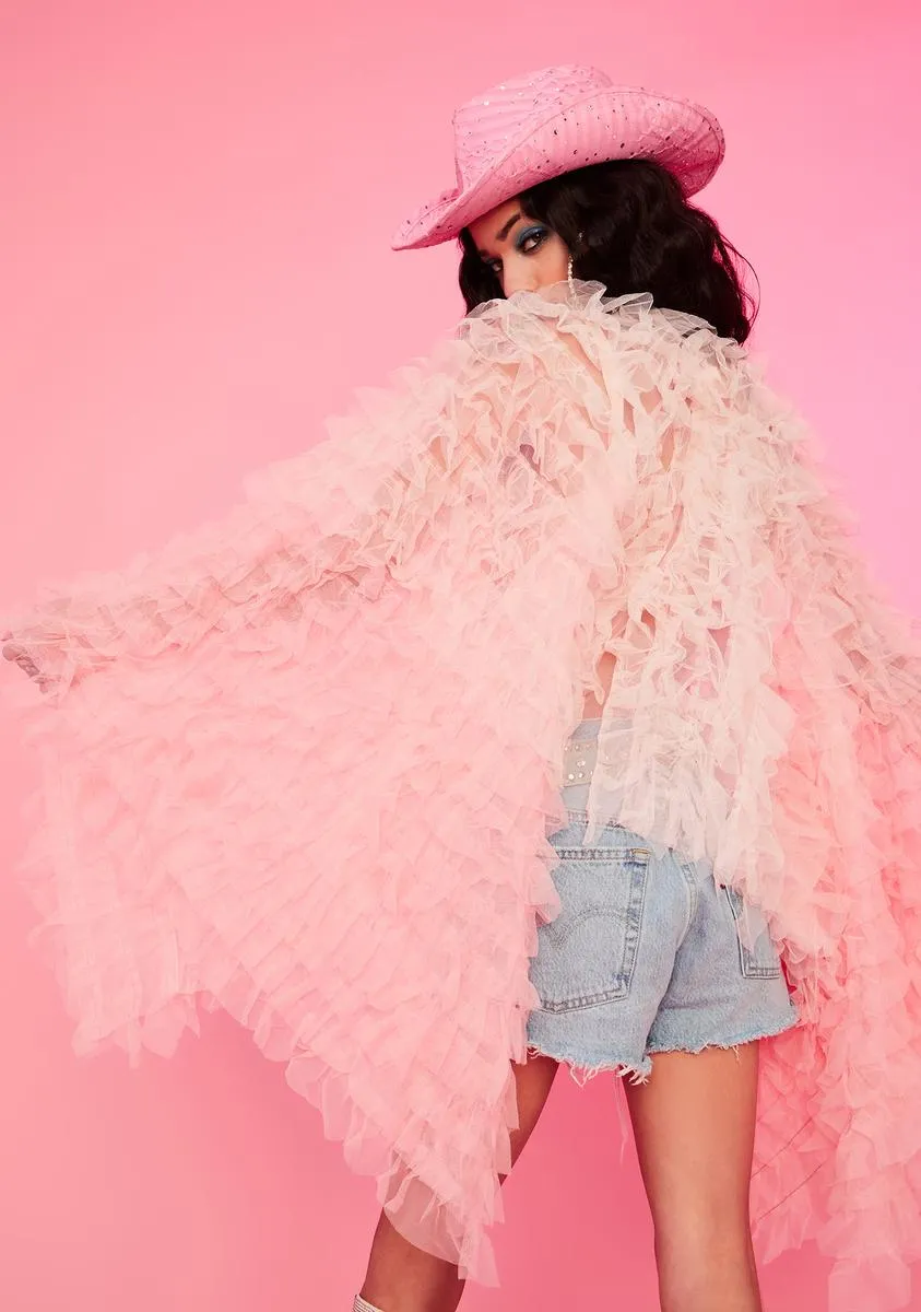 Main Attraction Ruffle Jacket