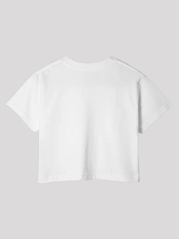 Make Some Noise Crop Top For Women