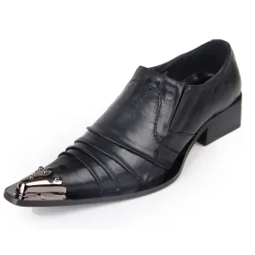 Men Pointed Steel Toe Formal Shoes