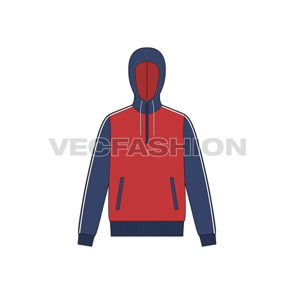 Men's Sport Hoodie Fashion Flat