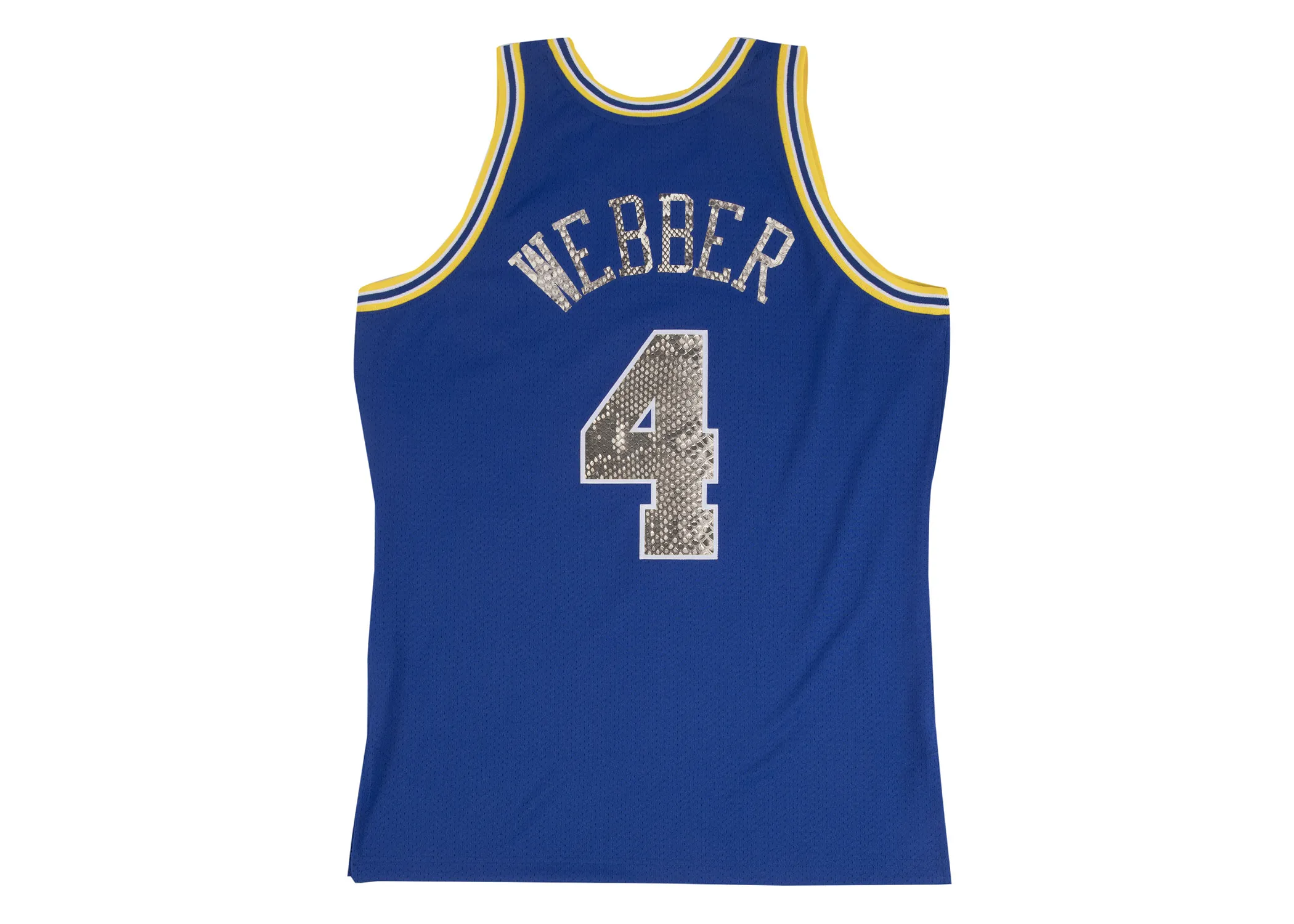 Mitchell & Ness Chris Webber 1993-1994 Golden State Warriors Python Jersey