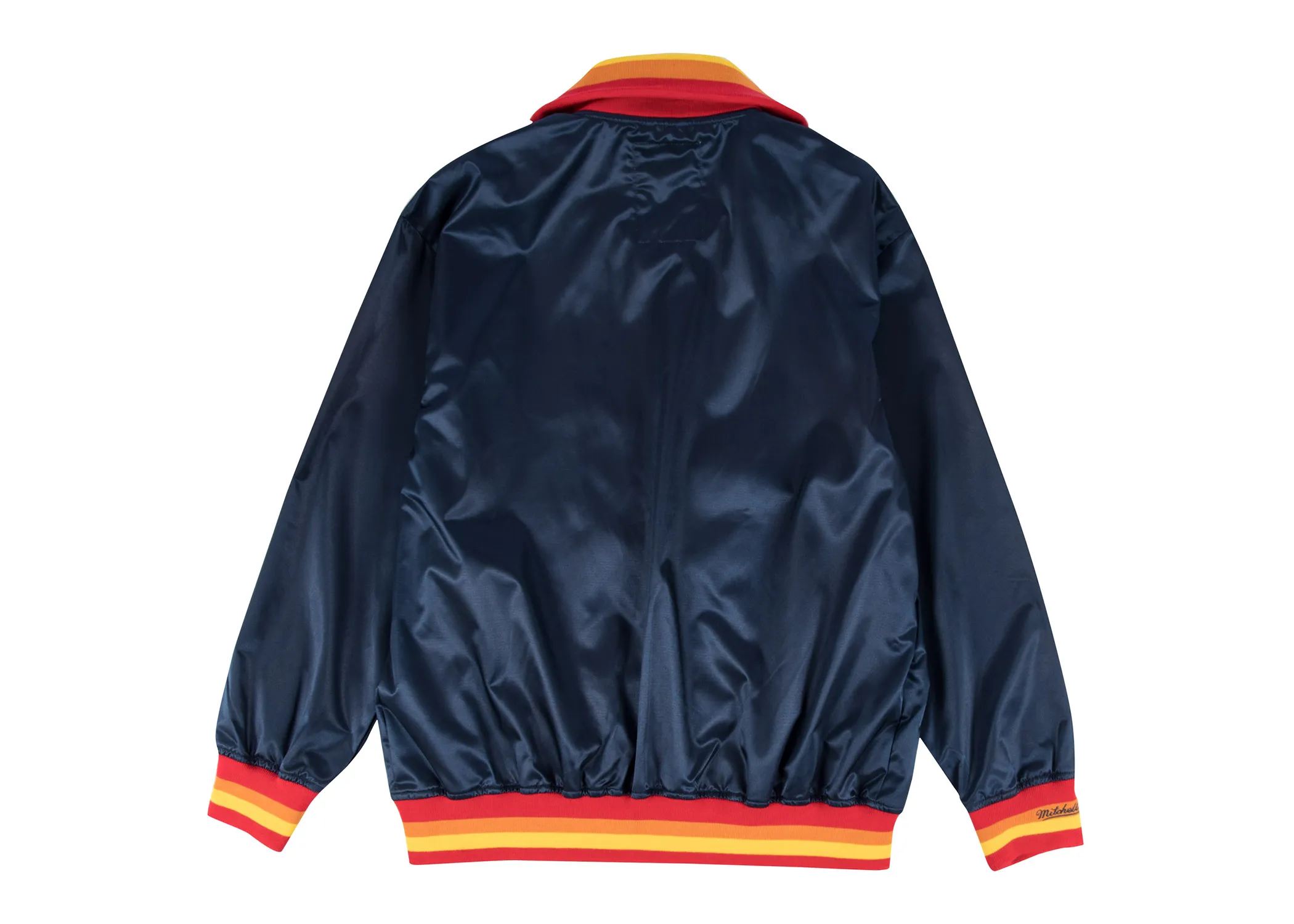 Mitchell & Ness Houston Astros 1986 Authentic Satin Python Jacket