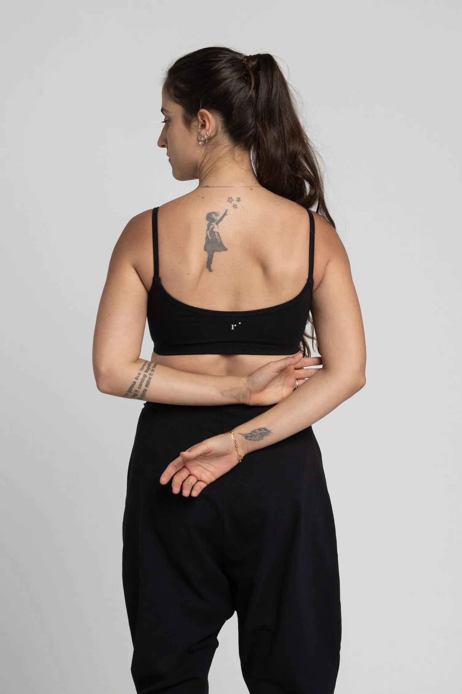 Organic Cotton Low Back Bra