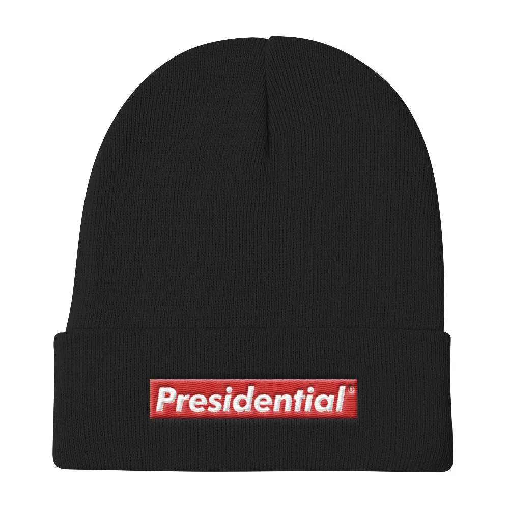 Presidential® Red Box Logo | Knit Beanie