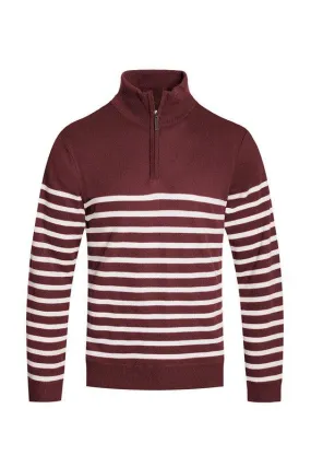 Quarter Zipper Pullover Sweaters for Men