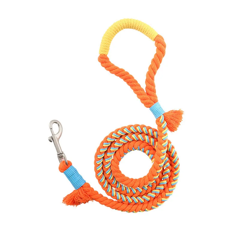 Rope Dog Leash made with Handcrafted Cotton