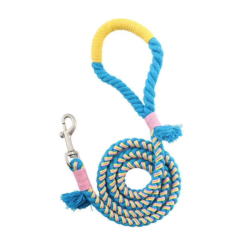 Rope Dog Leash made with Handcrafted Cotton