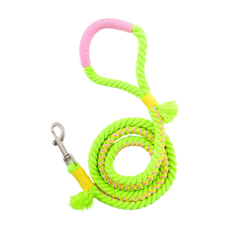 Rope Dog Leash made with Handcrafted Cotton