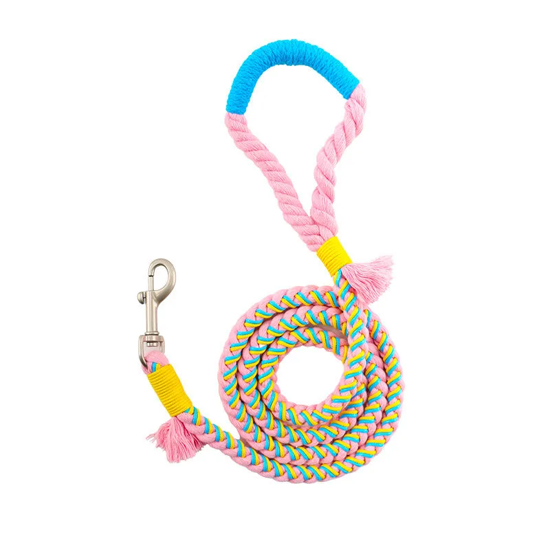 Rope Dog Leash made with Handcrafted Cotton