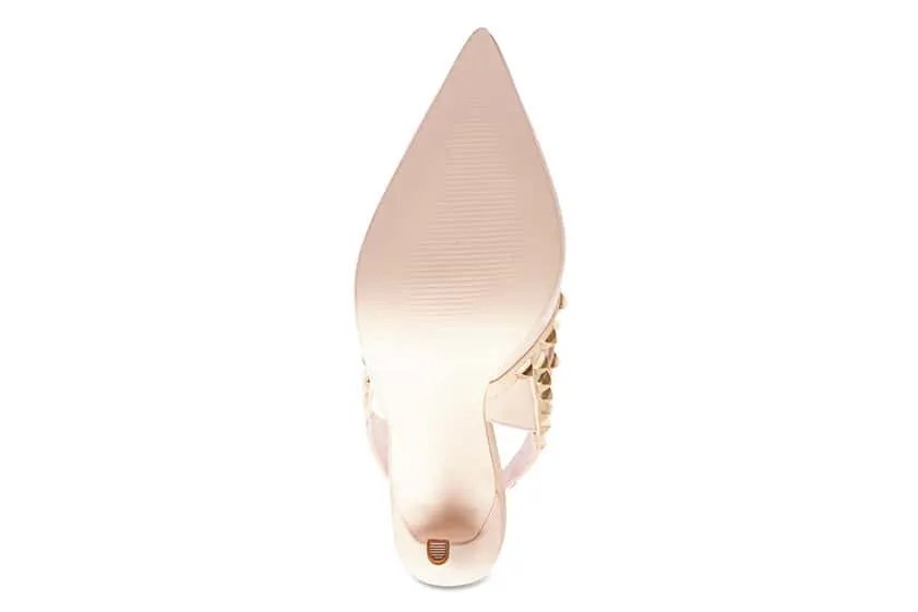 Saint Heel in Soft Pink Leather