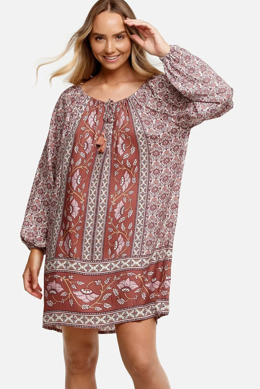 Samara Arlo Tunic- Rose