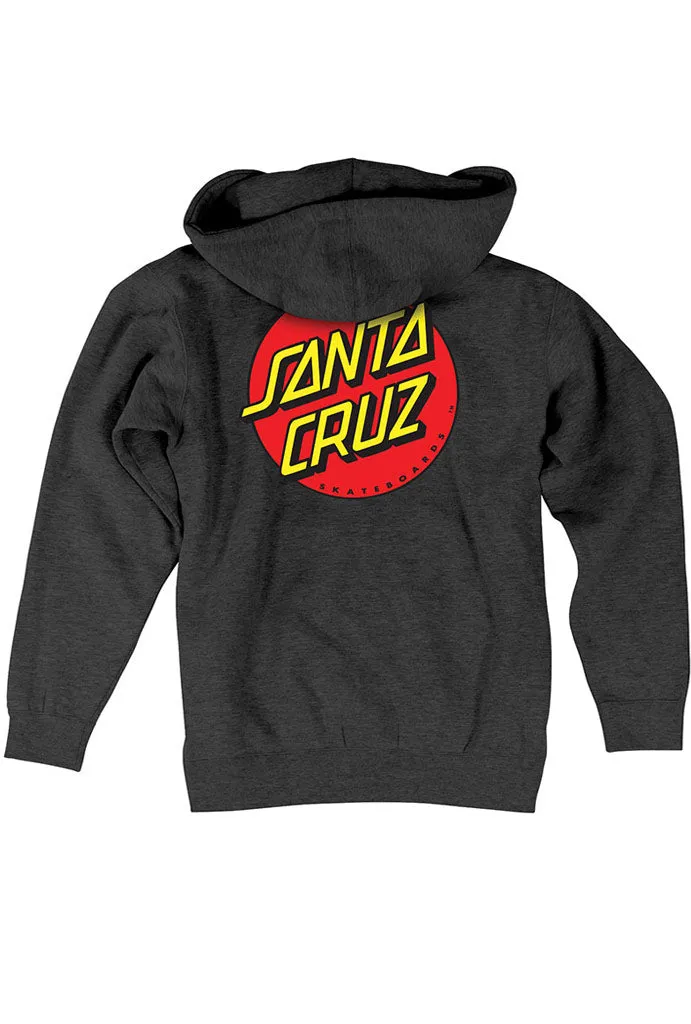 Santa Cruz Classic Dot Boys Youth Pullover Hoodie