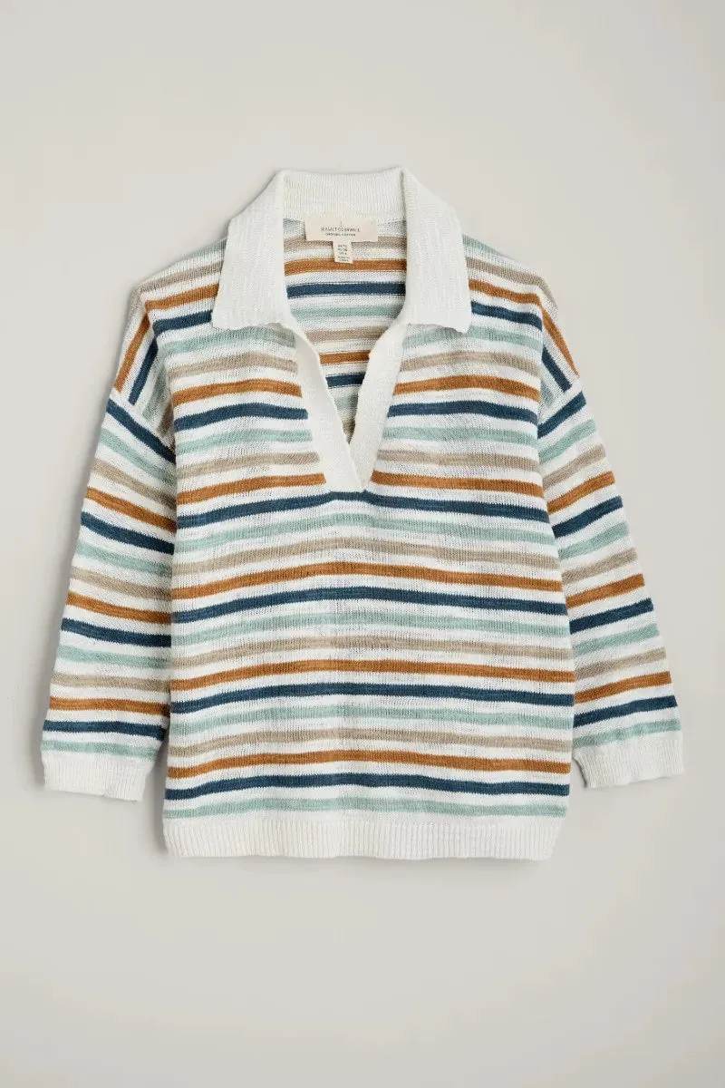 Seasalt Gwynver Jumper - Mini Cornish Pool Mix