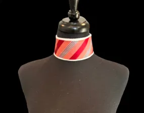 Single Collar Stripes Red