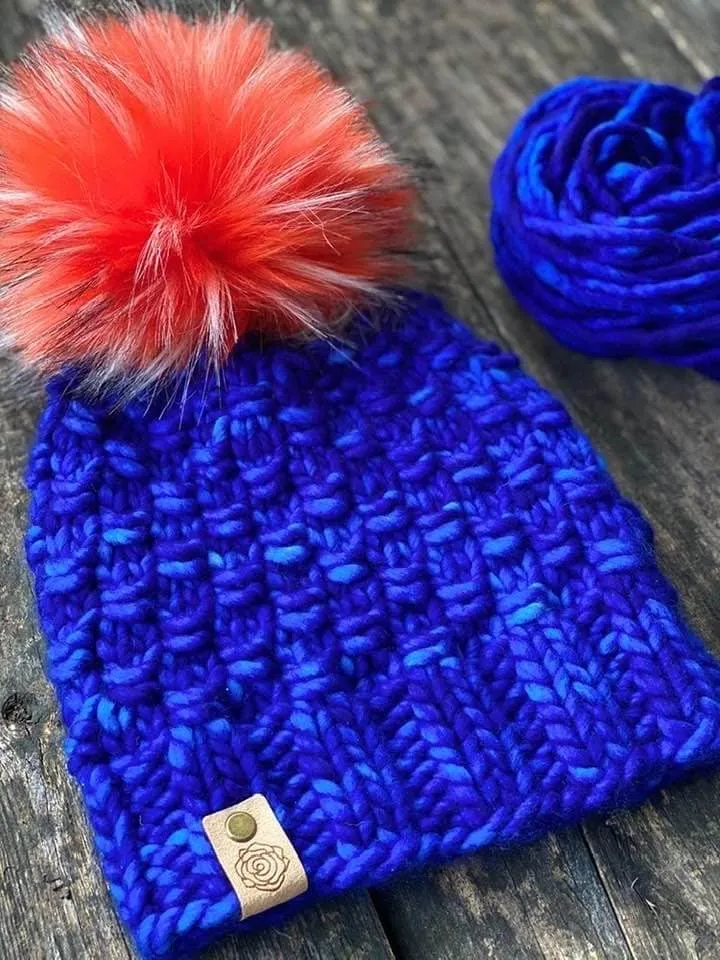 Stepping Stones Beanie Knit Pattern