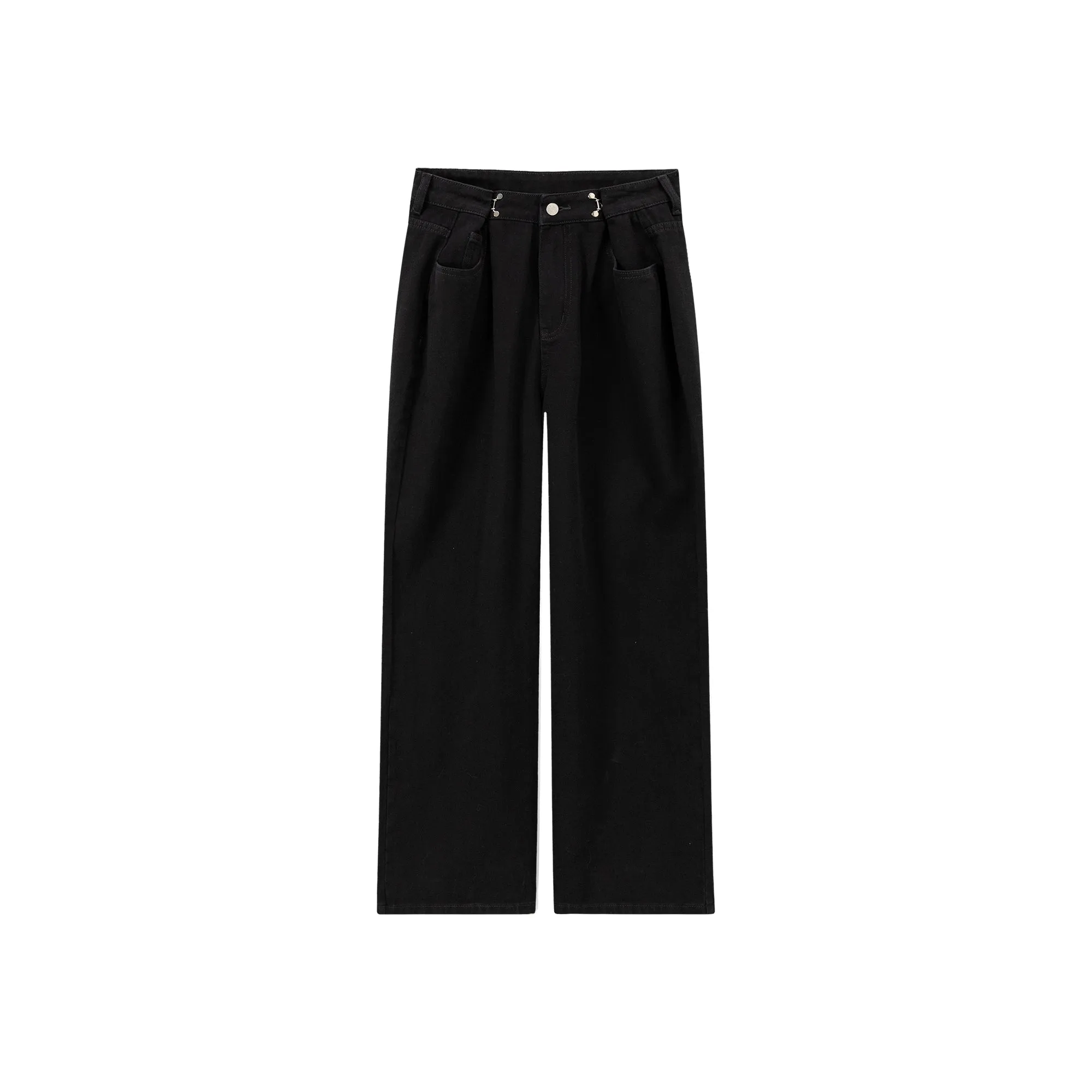 Summer Adjustable High Waist Wide Leg Pants