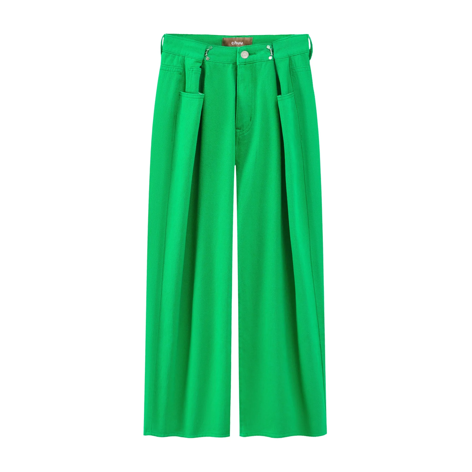 Summer Adjustable High Waist Wide Leg Pants